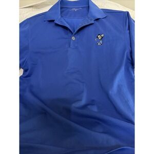 Nike X Disney World BlueMickey Performance Mens Golf Polo Size SM